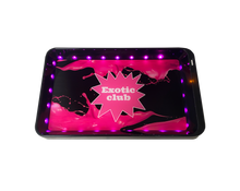 Load image into Gallery viewer, Exotic Club L.E.D. Rolling Mini Glow Tray