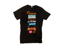 Load image into Gallery viewer, Exotic Club X Shooter Jimmy Collab T-Shirt (Black)