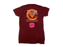 Load image into Gallery viewer, Exotic Club X Shooter Jimmy Collab T-Shirt (Burgundy)