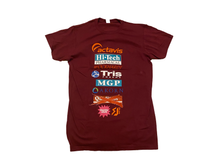Load image into Gallery viewer, Exotic Club X Shooter Jimmy Collab T-Shirt (Burgundy)