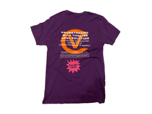 Load image into Gallery viewer, Exotic Club X Shooter Jimmy Collab T-Shirt (Purple)