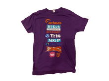 Load image into Gallery viewer, Exotic Club X Shooter Jimmy Collab T-Shirt (Purple)