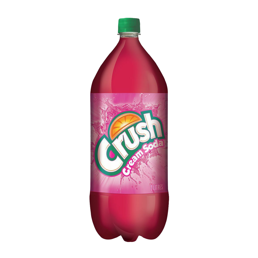 Crush Cream Soda Clear 2 Liter Pink Canada – Exotic Club Co.