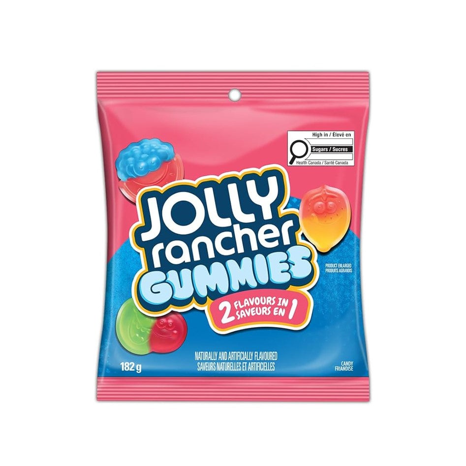 Jolly Rancher 2 in 1 Flavors Gummies - 182g - (Canada) – Exotic Club Co.