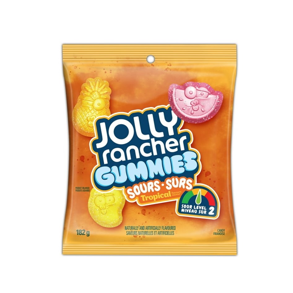 Jolly Rancher Sour Tropical Sour Surs - 182g - (Canada) – Exotic Club Co.