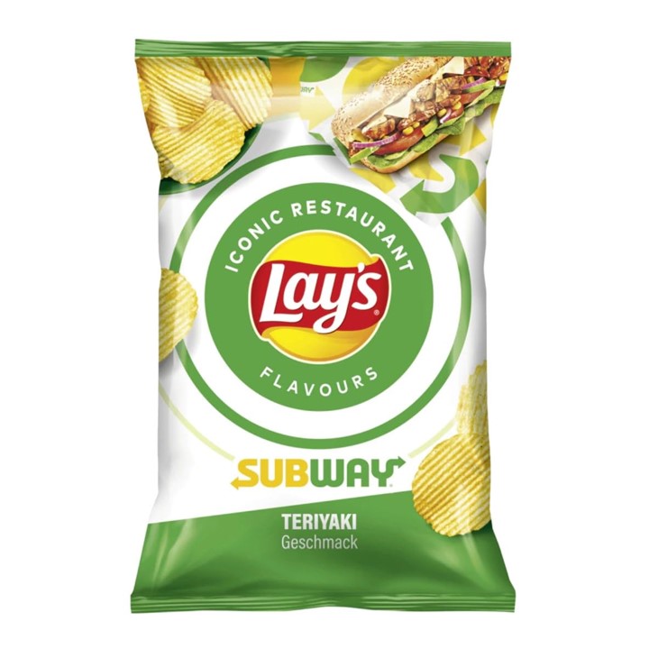 Lays Subway Teriyaki Iconic Restaurant chips 150g Germany – Exotic Club Co.