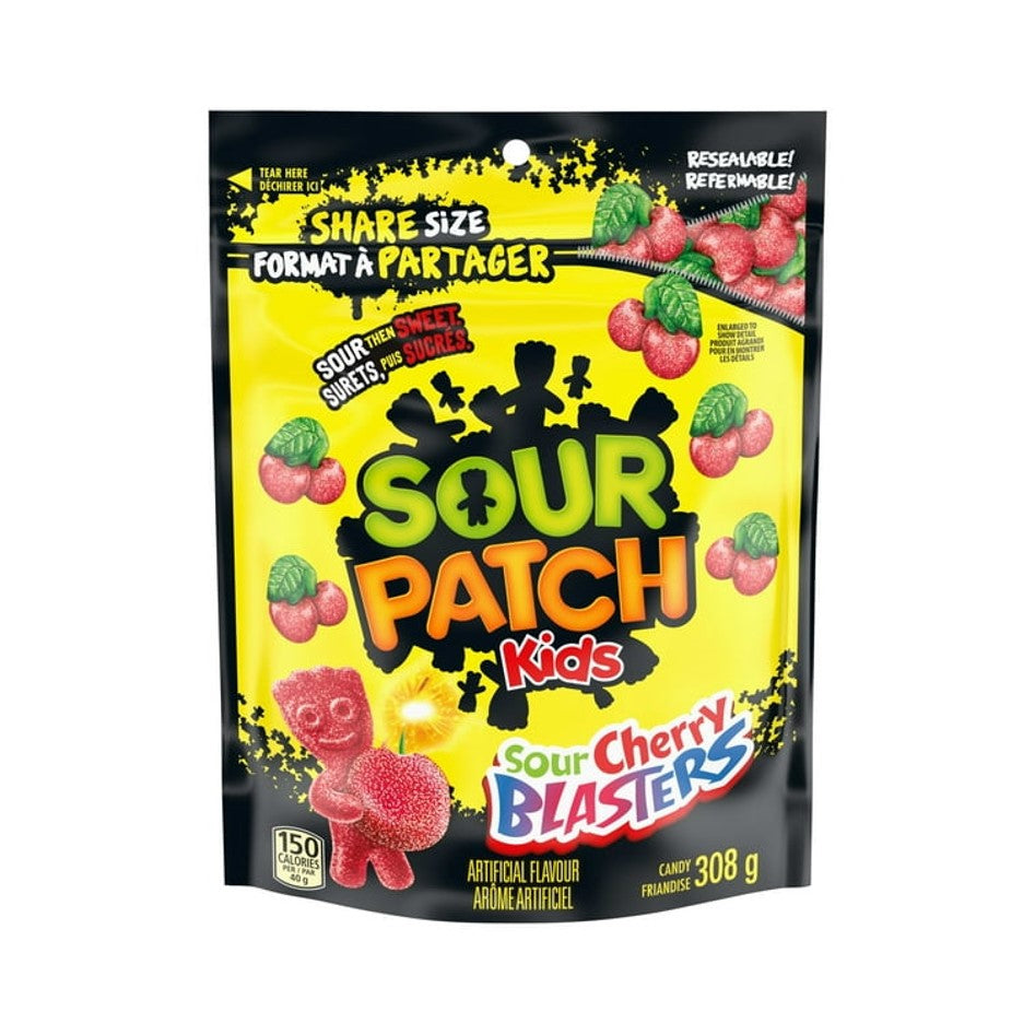 Sour Patch Kids Sour Cherry Blasters 154g Canada Exotic Club Co