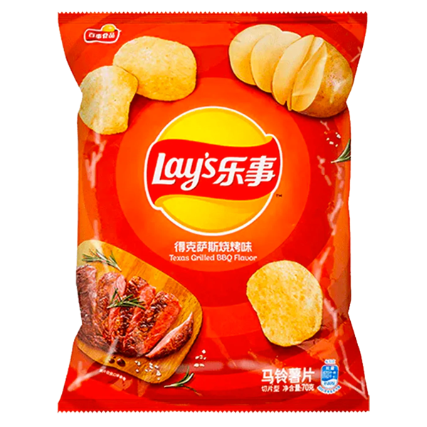 Lays Texas Grilled BBQ Flavor (China) – Exotic Club Co.