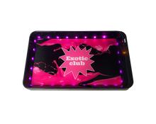 Load image into Gallery viewer, Exotic Club L.E.D. Rolling Mini Glow Tray